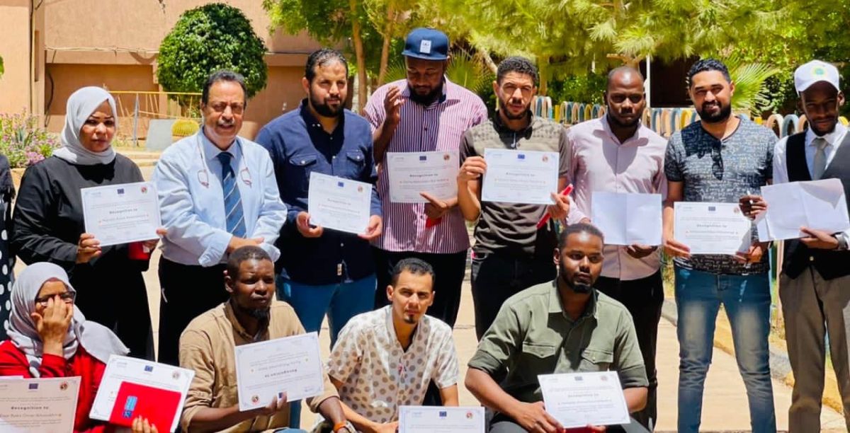دورة تدريبية مكثفة بمدينة سبها بتنظيم منظمة اليونيسف ليبيا.