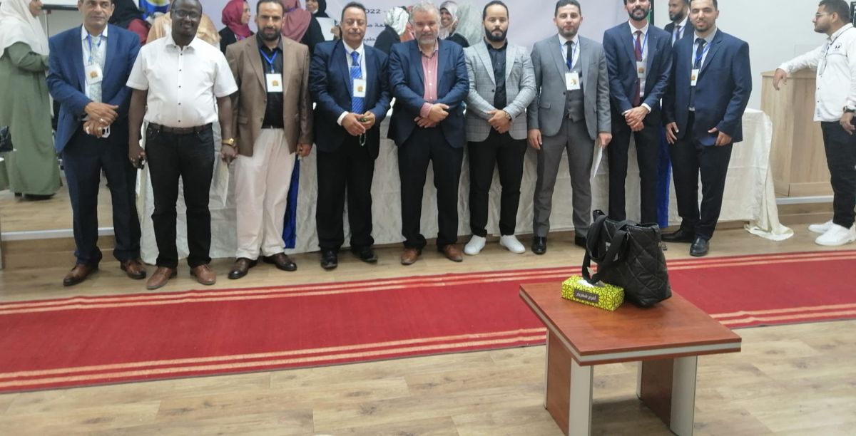 شهادة تكريم في مؤتمر طرابلس الأول للتقنيات الطبية بجامعة طرابلس.