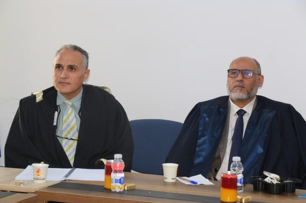 مناقشة رسالة ماجستير بمدرسة العلوم الأساسية 2025 21 مناقشة 03